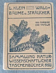 Waldbäume und Sträucher um 1910 Unsere Waldbäume, Sträucher und Dr. Ludwig Klein - Bild 1 von 5