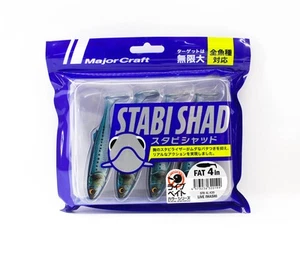 Major Craft Soft Plastic Lure 4 Inch Stabi Shad STB4L 020 (0199) - Picture 1 of 6