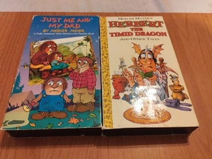 Mercer Mayer VHS Lot of 2: Little Critter & Herbert The Timid Dragon - Picture 1 of 6