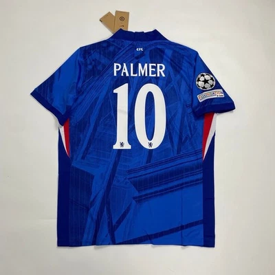 Camiseta de fútbol Chelsea Home manga corta Palmer #10 para hombre todas las tallas Foto 1 de 4