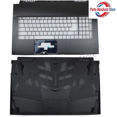 全新微星 GF75 MS-17F1 F2 F5 黑色上壳掌托保护套+底壳 17.3 美国 — 第 1/4 张图片