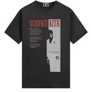 Kith for Scarface Film Poster Vintage Tee schwarz Baumwolle T-Shirt Größe XL - Bild 1 von 5
