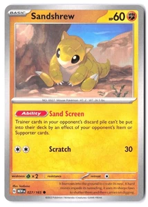 Sandshrew 027/165 SV: Scarlet & Violet 151 NM - Picture 1 of 2