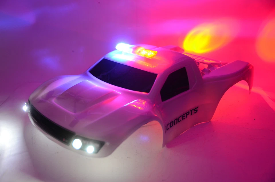 Traxxas Slash 1/10th Deluxe LED Light Set Police Light Bar #17 - Image 1 of 4