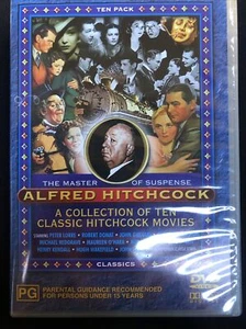 Alfred Hitchcock Presents A Collection of Ten Classic Hitchcock Movies DVD - Picture 1 of 3