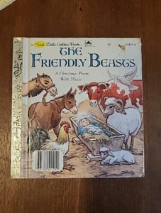 Little Golden Books Ser: The Friendly Beasts Christmas Good Condition 13SALE - Picture 1 of 3