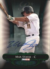 2010 TRISTAR Pursuit Autographs Green #33 Max Stassi /25