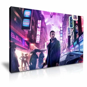 Blade Runner 2049 Poster Bild Druck Leinwand Wandbild 76x50cm  - Bild 1 von 2