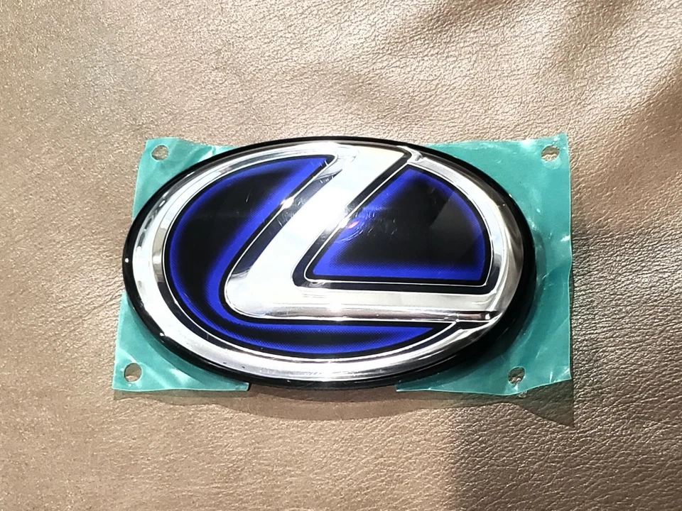 13-15 NOVO EMBLEMA AZUL TRASEIRO LEXUS ES350 PORTA-MALAS L 2013 2014 2015 - Imagem 1 de 1