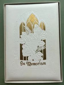 New Vintage In Memoriam Boxed Dedicated to the Memory of Those We serve Book - Picture 1 of 6