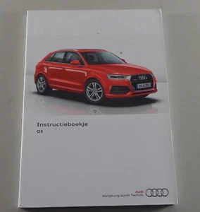 Manual Audi Q3 + RS Q3 Tipo 8U de 5/2016 - Bild 1 von 1