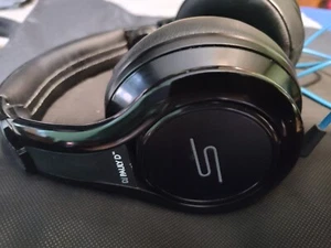 SMS Audio Street PRO DJ by 50 Cent Black Professional Headphones - Picture 1 of 3