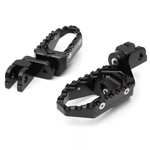 TOUR Front 25mm Lowering Foot Pegs Black For BMW R nineT Urban G/S 17 18 - Picture 1 of 6