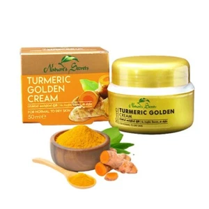Golden Turmeric Herbal Face Cream for improve skin tone & skin complexion - Picture 1 of 5