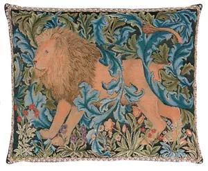 Hines of Oxford William Morris The Forest Tapestry Cushion Left 15" x 19" cm - Picture 1 of 4