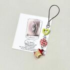 love Phone Charms Apple core Key Hanging Rope  Phone