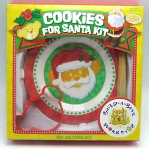 Cookies For Santa Kit Build A Bear Workshop Christmas Plate Spatula Cutter BAB - Picture 1 of 6