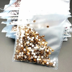 1440pcs SS16(4mm) Crystals Glass Rhinestones Flatback Gems for Nails Decoration - Picture 1 of 71
