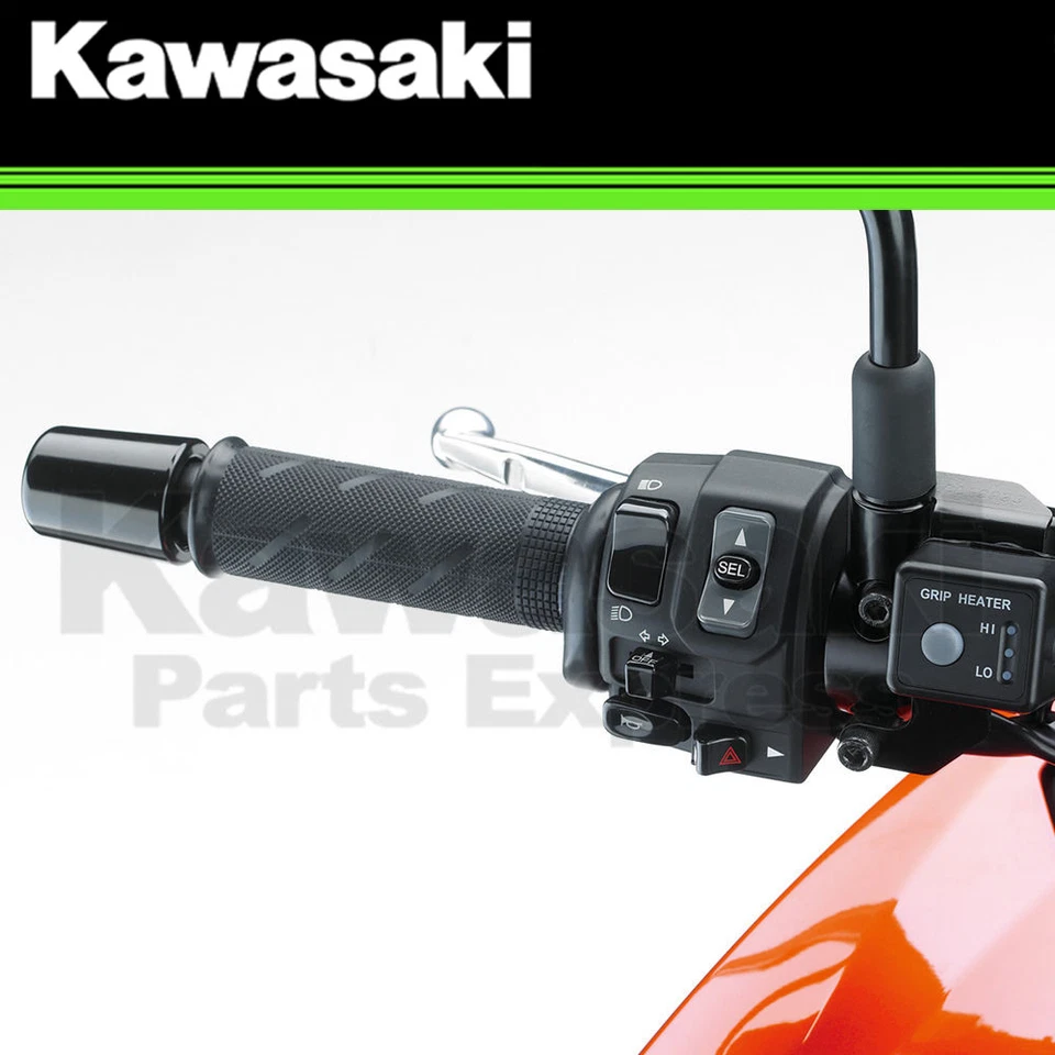 NEW 2015 - 2018 GENUINE KAWASAKI VERSYS 1000 LT ABS HEATED GRIP KIT 99994-0572 - Image 1 of 1