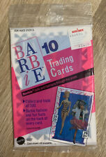 Vintage Barbie Trading Cards 1 sealed pack of 10 cards 1990
