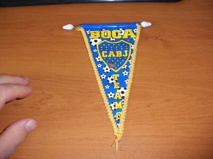 FOOTBALL PETIT FANION DU BOCA JUNIORS ARGENTINE - Foto 1 di 2