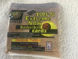 1995 96 Topps Stadium Club Series 1 NBA Extreme Basketball Jumbo PACK 24 Cards - Picture 1 of 5
