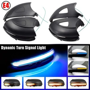 2PCS LED Dynamic Side Mirror Turn Signal Light For VW GOLF 6 MK6 GTI R32 Touran - Picture 1 of 13