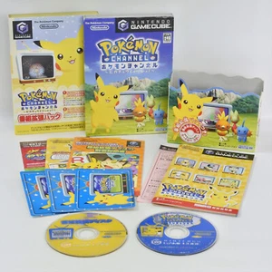 POKEMON CHANNEL Pikachu to Issho with Expabsion Pack Gamecube Nintendo JP gc 175 - Picture 1 of 23