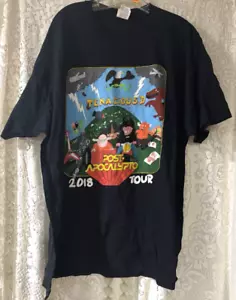 Tenacious D Post Apocalypto Tour 2018 T-Shirt Größe 2XL schwarz - Bild 1 von 5