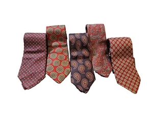 GANT tie Bundle, Consisting Of 5 Handsome Imported Silk Ties. - Picture 1 of 3