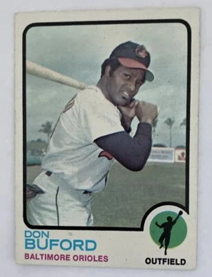 1973 Topps - #183 Don Buford - Image 1 of 2