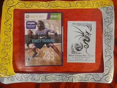 Nike+ Kinect Training (Microsoft Xbox 360, 2012) Como Nuevo/Perfecto Estado Completo Foto 1 de 3