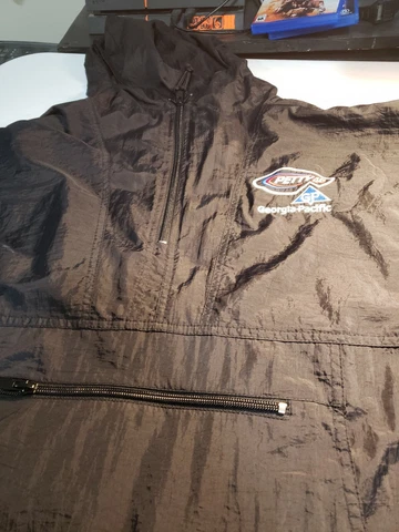 Kyle Petty Jacket Georgia Pacific 45 Windbreaker Jacket Medium NASCAR Cover