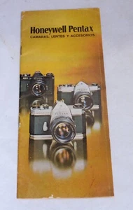 Honeywell Pentax Kameras Objektive Fotografie Guide Magazin Buch Broschüre SPANISCH - Bild 1 von 2