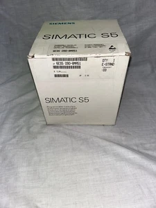 PLC S5 Siemens 6ES5090-8MA51 - NUOVO - Confezione aperta per prova didattica - Foto 1 di 15