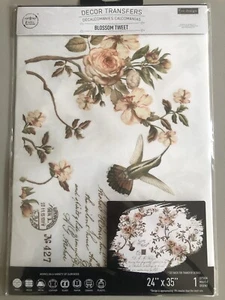 Blossom Tweet - Redesign With Prima Decor Transfer 24” x 35” - 4 Sheets - Picture 1 of 6