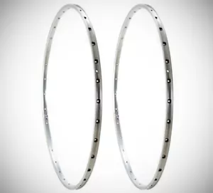 2X cerchi Nisi sludi 390 rettificati 32 fori per copertoncino -clincher pair NEW - Picture 1 of 14