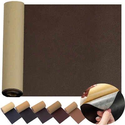 19.6" *54" Leather Repair Tape Self-Adhesive Patch for Car Seats Couch Furniture - Image 1 of 4