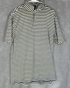 Peter Millar Hemd Herren Large Polo Crown Crafted gestreift Golf Performance - Bild 1 von 9