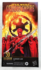 Star Wars Black Series Crimson Empire CARNOR JAX 6" Action Figure