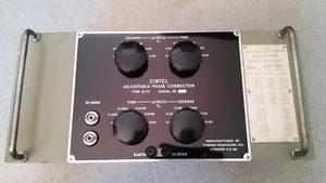 Vintage Cintel Adjustable Video Phase Corrector (Cinema-Television Ltd 1953) - Picture 1 of 3