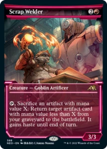 [4x] Scrap Welder - Showcase Near Mint, English NEO Extras MTG Magic - Picture 1 of 1