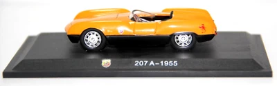 METRO USATO 1:43 AUTO DIE CAST 207 A 1955 ARANCIONE EDI 2 ABARTH - Immagine 1 di 4