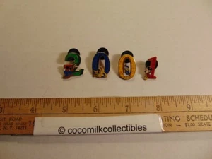 Vintage Walt Disney World 2001 Character Pins NO BOX Mickey Moose Donald Duck - Picture 1 of 3
