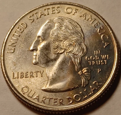 Virginia 2000 P Washington Quarter Errors Both Sides Uncirculated RARE Coin - Image 1 of 4