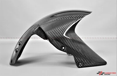 2007-2009 Kawasaki Z1000 Front Fender - 100% Carbon Fiber - Image 1 of 3