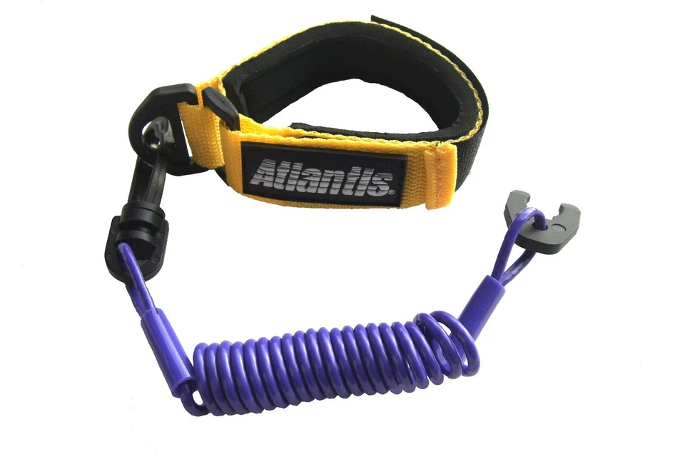 KAWASAKI MOTO ACUÁTICA JET SKI JS440 JS550 550SX 650SX 750SX 800SXR CORDÓN AMARILLO/PÚRPURA Foto 1 de 1