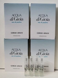 ACQUA DI GIOIA EDP 0.04 fl oz by GIORGIO ARMANI (4 Spray Vials for WOMAN) - Picture 1 of 2