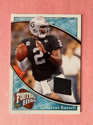 JaMarcus Russell 2009 Upper Deck Football Heroes Jersey - Image 1 of 2