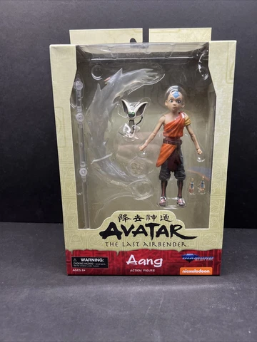 DIAMOND SELECT TOYS Avatar The Last Airbender: Aang Action Figure DMG PKG Cover